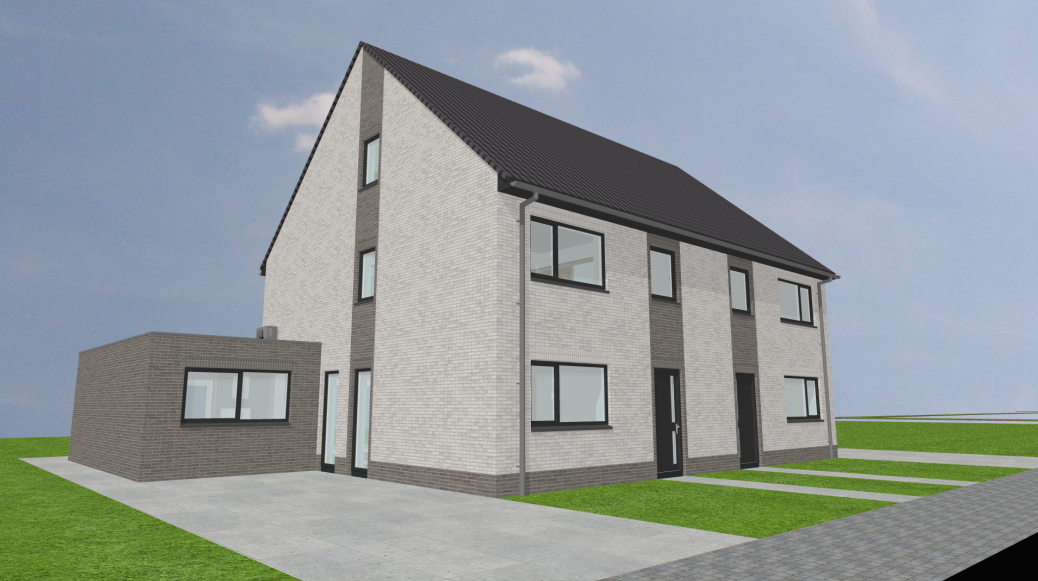 Nieuwbouw 2^1-kapwoning Veenwouden