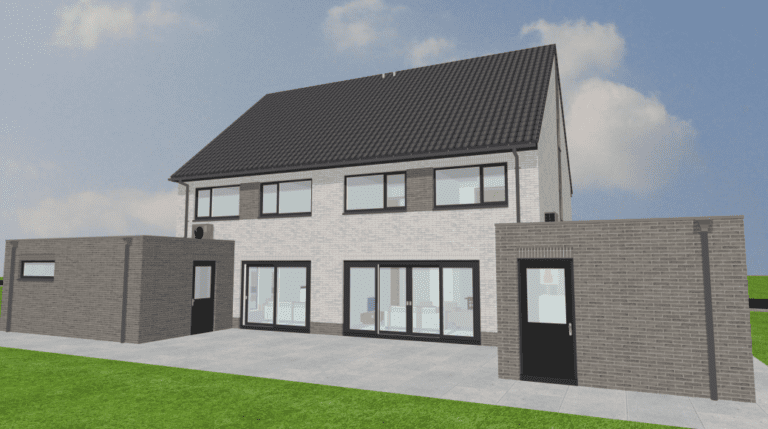 Nieuwbouw 2^1-kapwoning Veenwouden