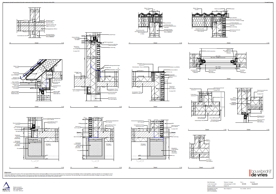 Nieuwbouw 2^1-kapwoning Veenwouden