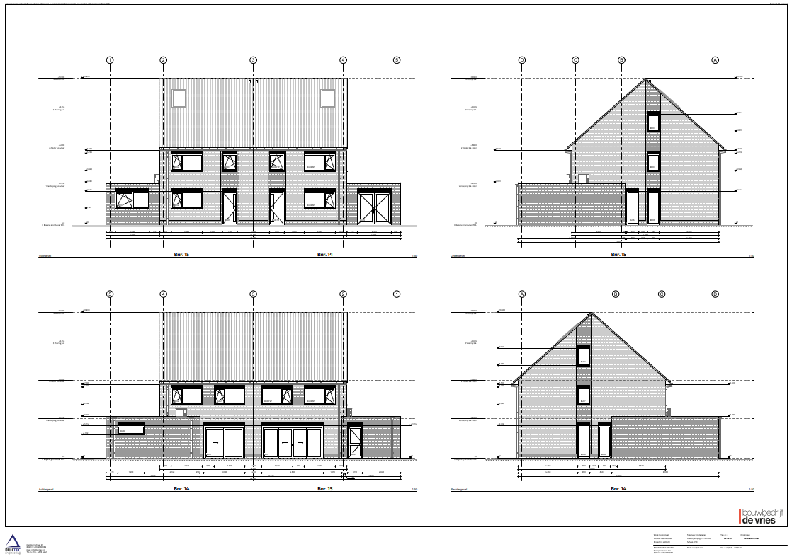 Nieuwbouw 2^1-kapwoning Veenwouden